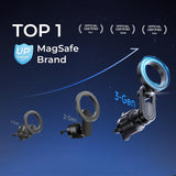 Suport Lisen (YL0222100001), for Air Vent, Magnetic Grip, Universal, Adjustable, Secure Fit, N52 Magnets, Negru