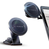 Suport Lisen (YL0223050002), Magnetic Grip, for Dashboard, Universal, Adjustable, Secure Fit, N52 Magnets, Negru