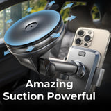 Suport Lisen 2E781 (YL0424040008), for Dashboard, Air Vent, Windshield, Universal, Adjustable, Telescopic Arm, Negru