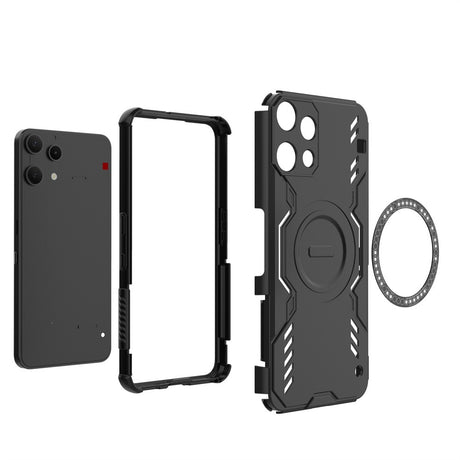 Husa de protectie Techsuit ArmorMag compatibil cu Nothing Phone (3a) Lite, Albastru