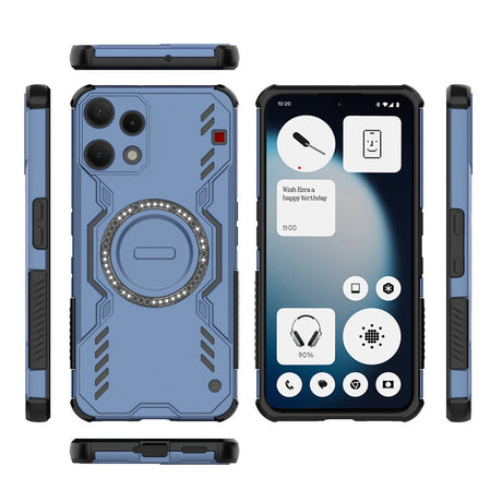 Husa de protectie Techsuit ArmorMag compatibil cu Nothing Phone (3a) Lite, Albastru