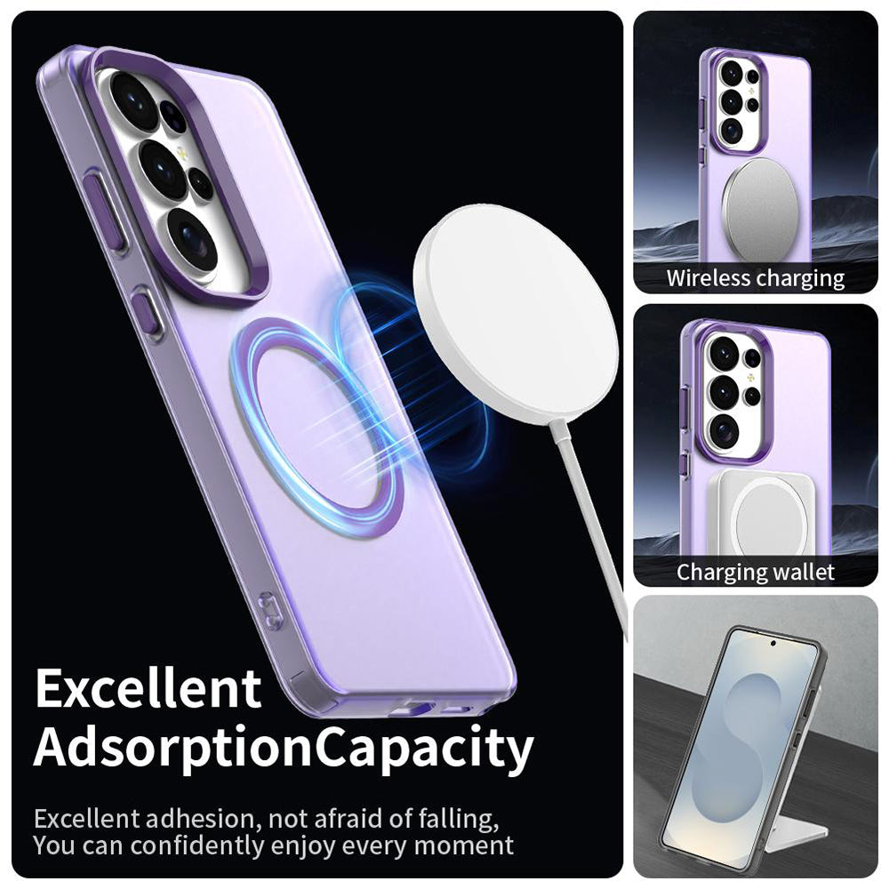 Husa de protectie Techsuit CandyCase MagSafe compatibil cu Samsung Galaxy S26 Ultra, Mov