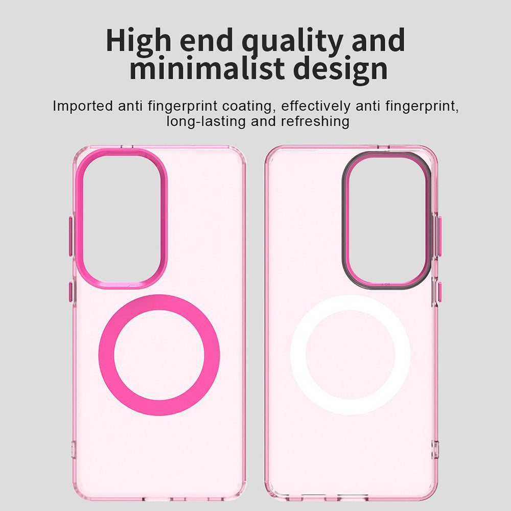 Husa de protectie Techsuit CandyCase MagSafe compatibil cu Samsung Galaxy S26 Ultra, Roz