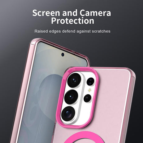 Husa de protectie Techsuit CandyCase MagSafe compatibil cu Samsung Galaxy S26 Ultra, Roz