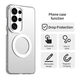 Husa de protectie Techsuit CandyCase MagSafe compatibil cu Samsung Galaxy S26 Ultra, Alb