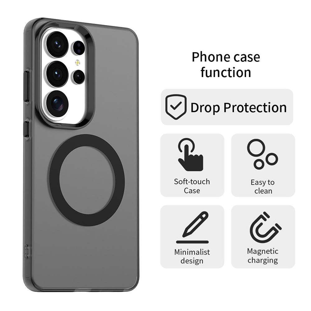 Husa de protectie Techsuit CandyCase MagSafe compatibil cu Samsung Galaxy S26 Ultra, Negru
