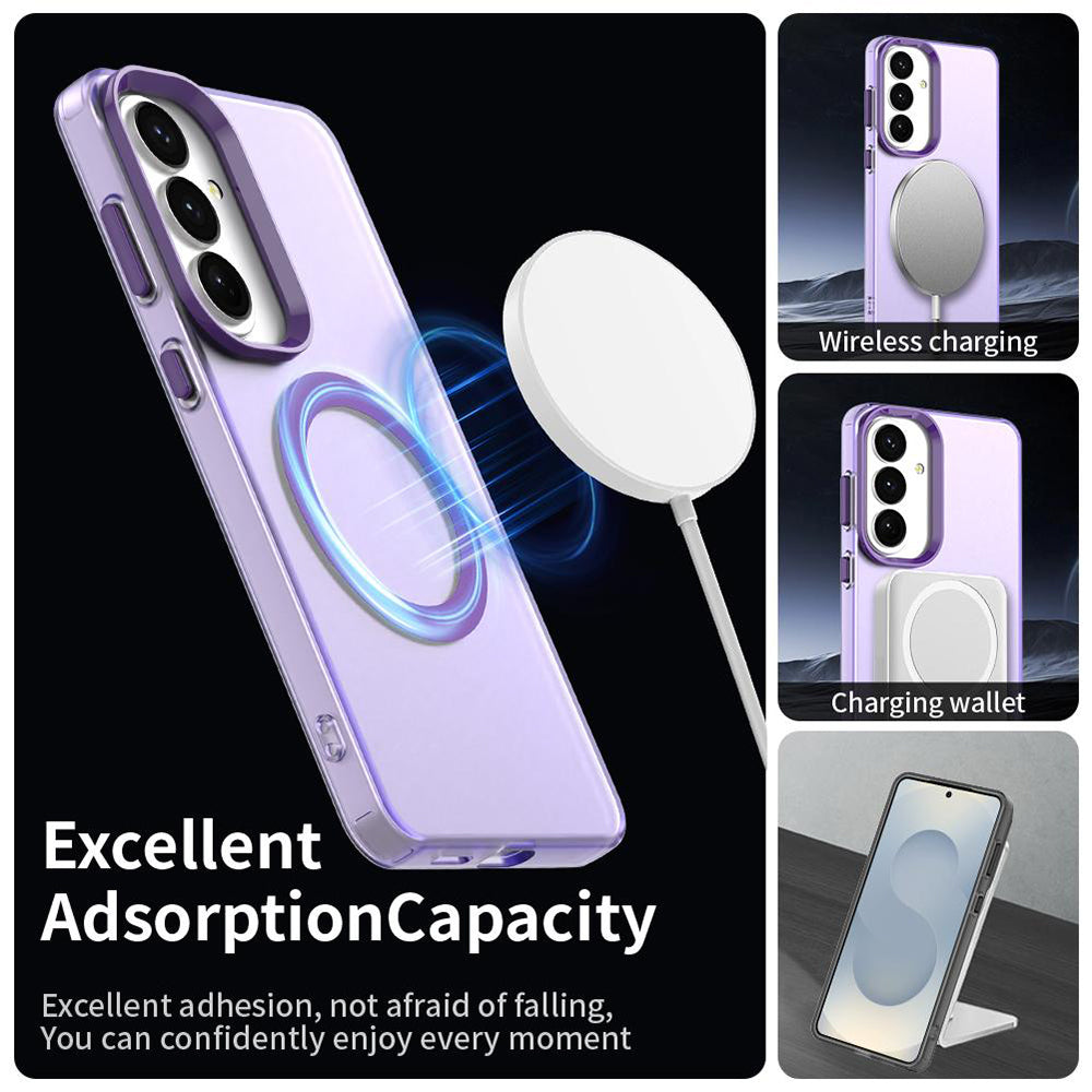 Husa de protectie Techsuit CandyCase MagSafe compatibil cu Samsung Galaxy S26 Plus, Mov