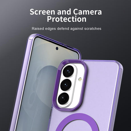 Husa de protectie Techsuit CandyCase MagSafe compatibil cu Samsung Galaxy S26 Plus, Mov