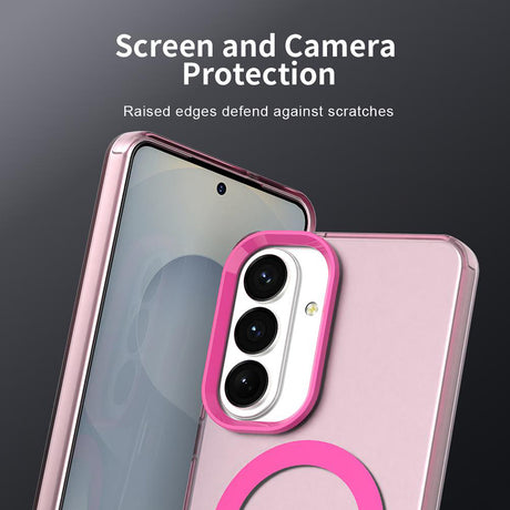 Husa de protectie Techsuit CandyCase MagSafe compatibil cu Samsung Galaxy S26 Plus, Roz