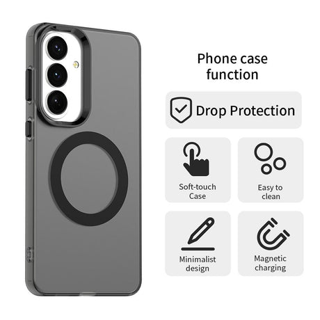 Husa de protectie Techsuit CandyCase MagSafe compatibil cu Samsung Galaxy S26 Plus, Negru
