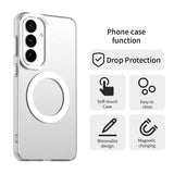Husa de protectie Techsuit CandyCase MagSafe compatibil cu Samsung Galaxy S26, Alb