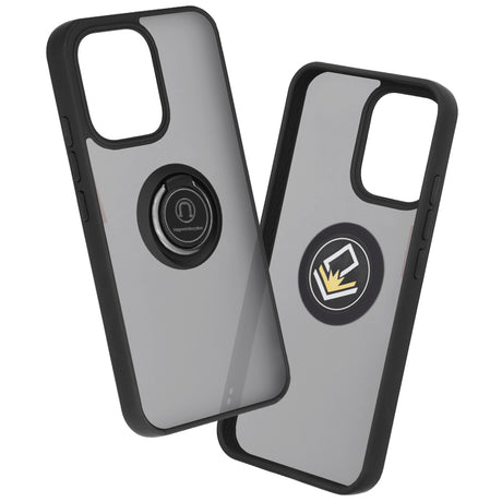 Husă de protecție Techsuit Glinth neagră pentru Oppo A6 Pro 4G / A6 Pro 5G