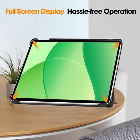 Husa de protectie tableta Techsuit FoldPro compatibil cu Oppo Pad SE 11 / OnePlus Pad Lite, Roz Auriu