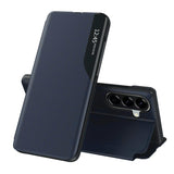 Husa de protectie Techsuit eFold Series compatibil cu Samsung Galaxy A57 5G, Albastru Inchis