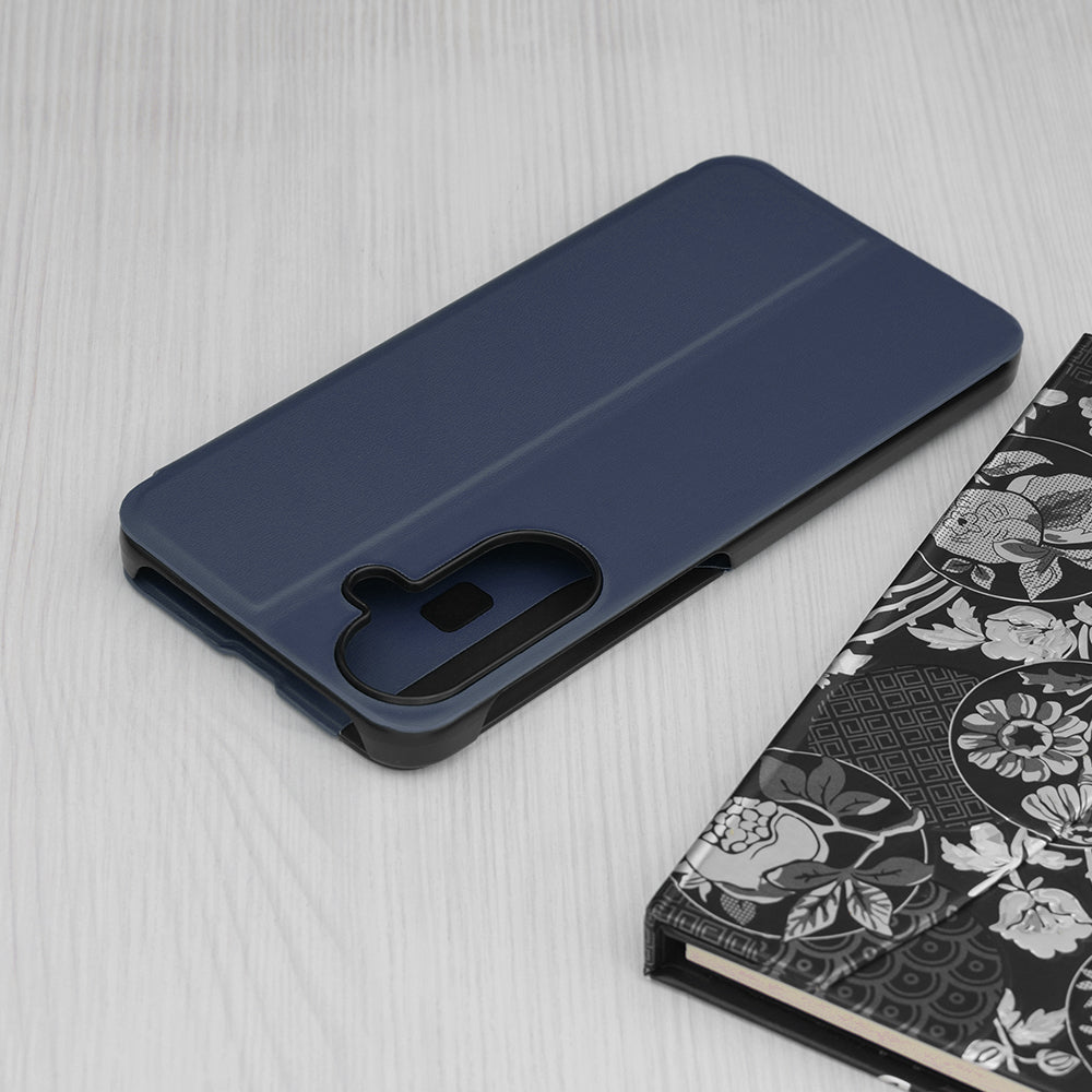 Husa de protectie Techsuit eFold Series compatibil cu Samsung Galaxy A57 5G, Albastru Inchis