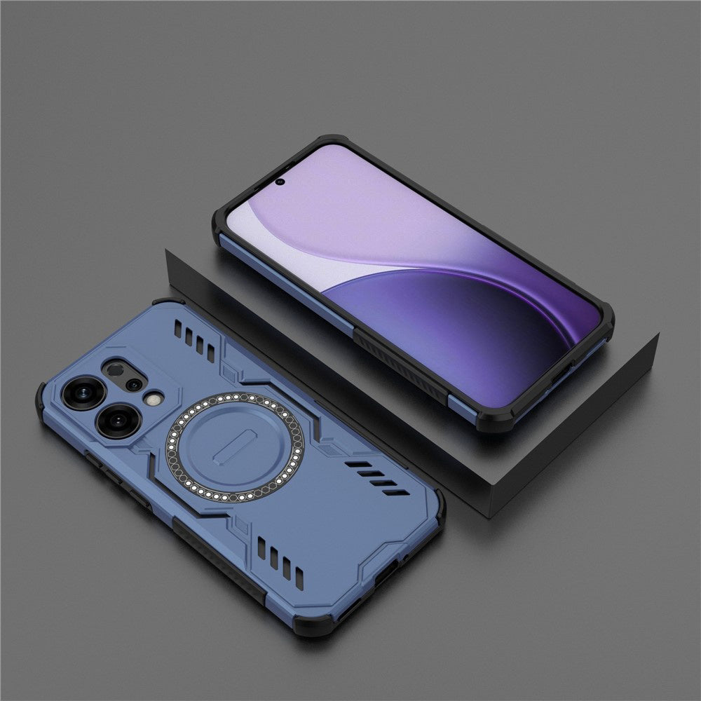 Husa de protectie Techsuit ArmorMag compatibil cu Oppo A6 Pro 4G / A6 Pro 5G, Albastru