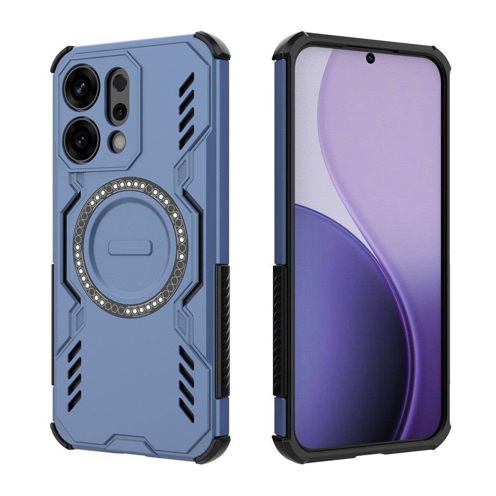 Husa de protectie Techsuit ArmorMag compatibil cu Oppo A6 Pro 4G / A6 Pro 5G, Albastru