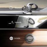 Suport Lisen (YL0224010003), MagSafe, for Dashboard, Universal, 360° Rotation, Foldable, N52 Magnets, Negru