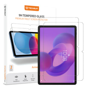 Husa de protectie tableta Techsuit ArmorGlass CrystalHD (set de 2) compatibil cu Lenovo Idea Tab 11, Transparent