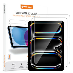 Husa de protectie tableta Techsuit ArmorGlass CrystalHD (set de 2) compatibil cu iPad Pro 13 (2024) / iPad Pro 13 (2025) / iPad Air 13 (2024 / 2025 / 2026), Transparent