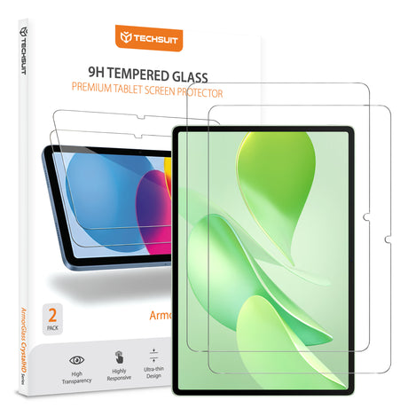 Husa de protectie tableta Techsuit ArmorGlass CrystalHD (set de 2) compatibil cu Huawei MatePad 12 X (2025), Transparent