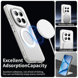 Husa de protectie Techsuit CandyCase MagSafe compatibil cu Xiaomi Redmi Note 15 Pro+ 5G / Poco M8 Pro 5G, Alb