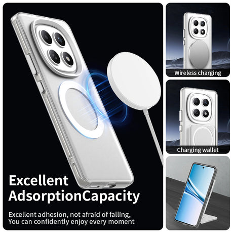 Husa de protectie Techsuit CandyCase MagSafe compatibil cu Xiaomi Redmi Note 15 5G / Note 15 4G / Poco M8 5G, Alb