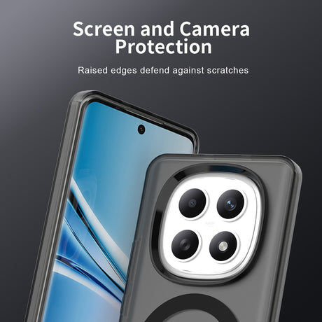 Husa de protectie Techsuit CandyCase MagSafe compatibil cu Xiaomi Redmi Note 15 5G / Note 15 4G / Poco M8 5G, Negru