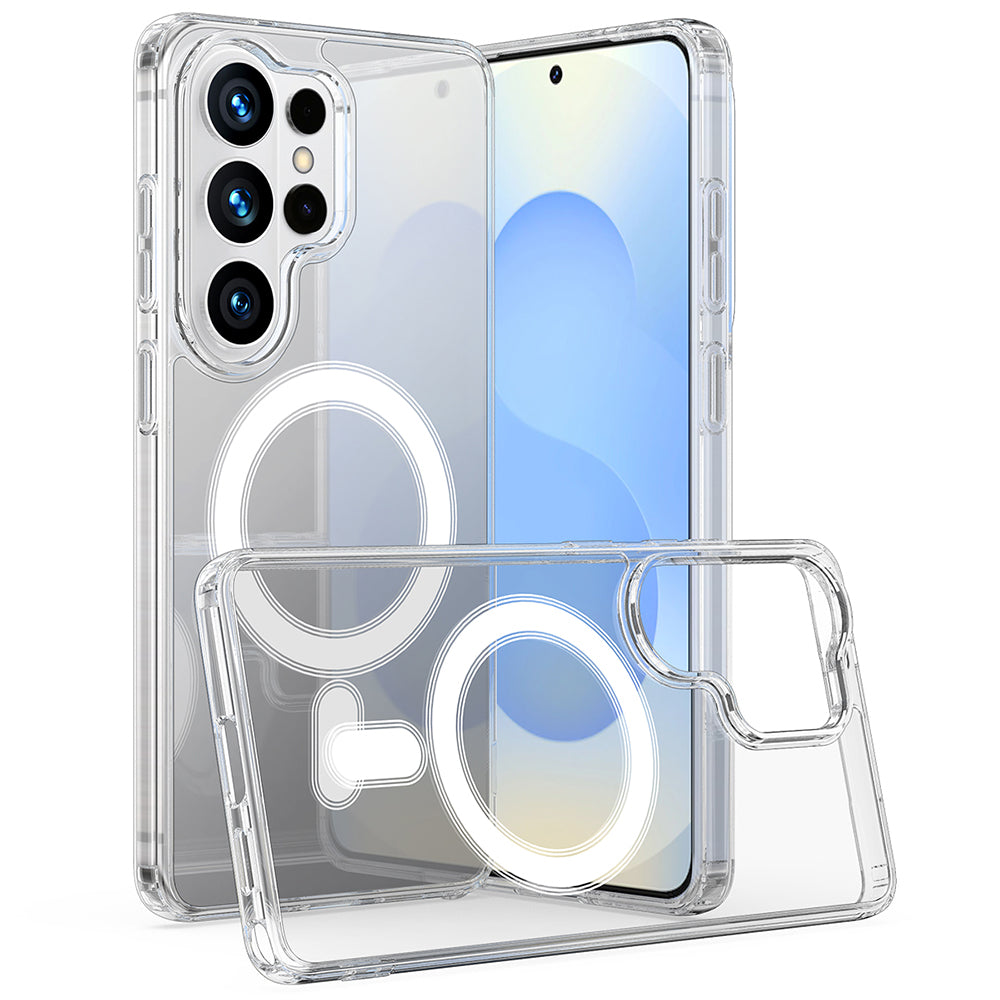 Husa de protectie Techsuit MagSafe Pro compatibil cu Samsung Galaxy S26 Ultra, Transparent