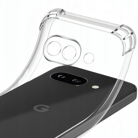 Husa de protectie Techsuit Shockproof Clear Silicone compatibil cu Google Pixel 10a, Transparent