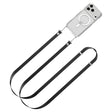 Suport Spigen Lanyard Strap DA30L (AFA10614), Neck/Crossbody Wear, for Phone Cases, Magnetic Length Adjustmen, Negru