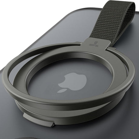 Torras Suport Torras Ostand Magnetic Ring, 360° Rotatable Stand, Phone Holder/Grip, Easy Attach, Negru