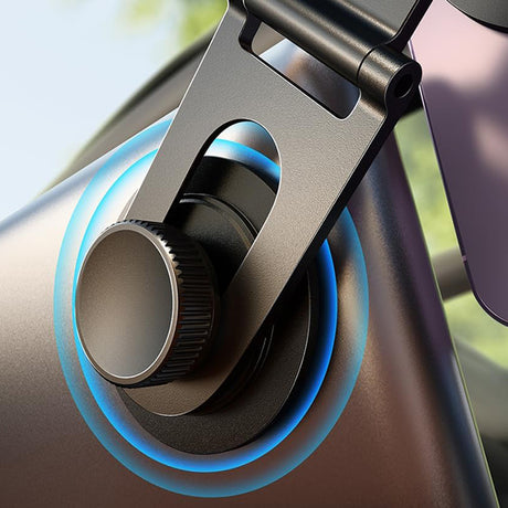 Suport Lisen (YL0223050002), Magnetic Grip, for Dashboard, Universal, Adjustable, Secure Fit, N52 Magnets, Negru