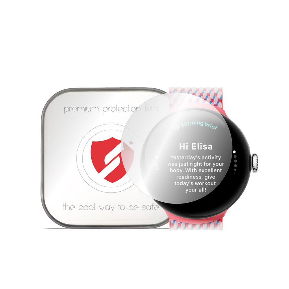Folie de protectie smartwatch Smart Protection Premium Classic (set de 4) compatibil cu Google Pixel Watch 4 41mm, Transparent