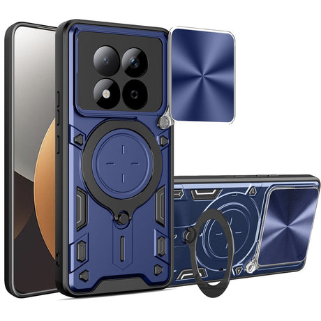 Husa de protectie Techsuit CamGuard Pro compatibil cu Xiaomi Redmi Note 15 Pro 5G, Albastru