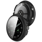 Folie de protectie smartwatch Techsuit Defense360 Pro + Screen Protector compatibil cu Google Pixel Watch 4 45mm, Negru