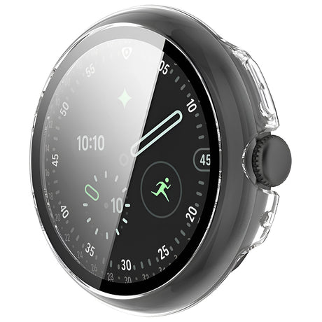 Folie de protectie smartwatch Techsuit Defense360 Pro + Screen Protector compatibil cu Google Pixel Watch 4 41mm, Transparent
