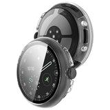 Folie de protectie smartwatch Techsuit Defense360 Pro + Screen Protector compatibil cu Google Pixel Watch 4 41mm, Transparent