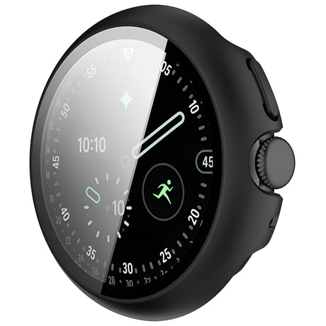 Folie de protectie smartwatch Techsuit Defense360 Pro + Screen Protector compatibil cu Google Pixel Watch 4 41mm, Negru