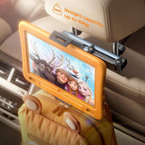 Suport Lisen (YL0423090004), for Headrest, 360° Rotation, Adjustable, for Phone, Tablet up to 12.9", Negru