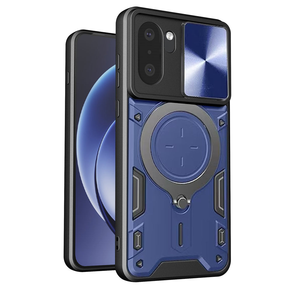 Husa de protectie Techsuit CamGuard Pro compatibil cu OnePlus 15R, Albastru