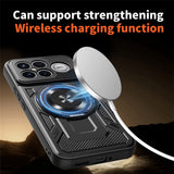 Husa de protectie Techsuit RuggedCam compatibil cu Xiaomi Poco F8 Ultra, Albastru