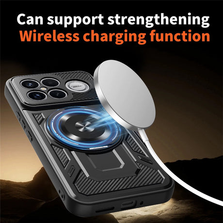 Husa de protectie Techsuit RuggedCam compatibil cu Xiaomi Poco F8 Ultra, Albastru