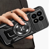 Husa de protectie Techsuit RuggedCam compatibil cu Xiaomi Poco F8 Pro, Albastru