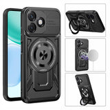 Husa de protectie Techsuit RuggedCam compatibil cu Honor X5c Plus, Gri