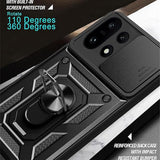 Husa de protectie Techsuit CamShield Series compatibil cu OnePlus 15R, Negru