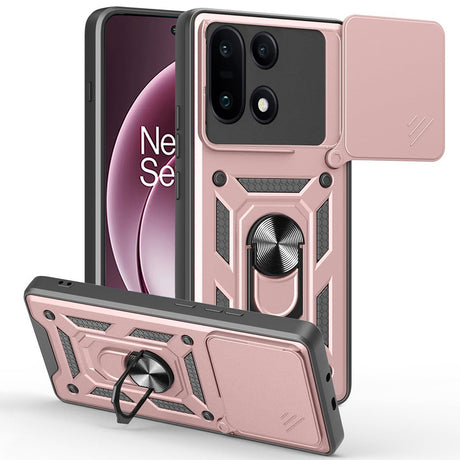 Husa de protectie Techsuit CamShield Series compatibil cu OnePlus 15, Roz Auriu