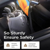 Suport Lisen (YL0221030002), for Phone, Tablet up to 12.9", Headrest Mount, Adjustable, Secure fit, Negru