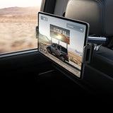 Suport Lisen (YL0221030002), for Phone, Tablet up to 12.9", Headrest Mount, Adjustable, Secure fit, Negru
