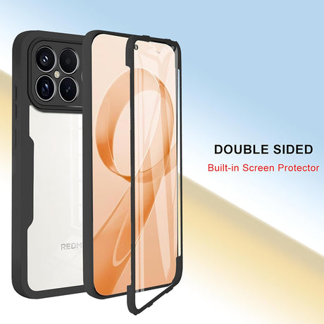 Folie de protectie Techsuit ColorVerse 360 Series + compatibil cu Xiaomi Poco F8 Ultra, Negru
